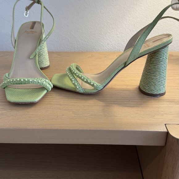 Sam Edelman Green Kia Sandals - Picture 4 of 6